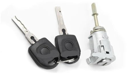 Serrure Hayon Coffre Baril de serrure de porte Av&ant avec 2 clés pour GOLF IV pour BORA pour FOX pour gauche et droite