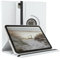 EAZY CASE - Étui pour Tablette iPad Mini 7 (2024) Housse de Protection Smart Cover Support Rotatif Pochette Pliante 360° pivotante avec Fonction Stand Cuir synthétique Blanc