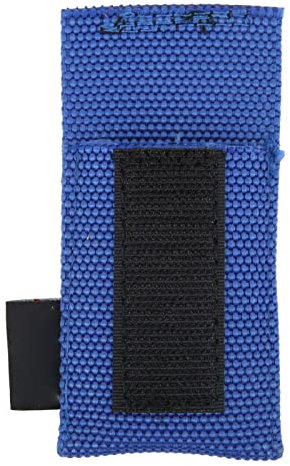 Scuba Line Cutter Knife Cover High Strength Nylon Storage Case Wearable Webbing Technical Diving Gear (Blue)