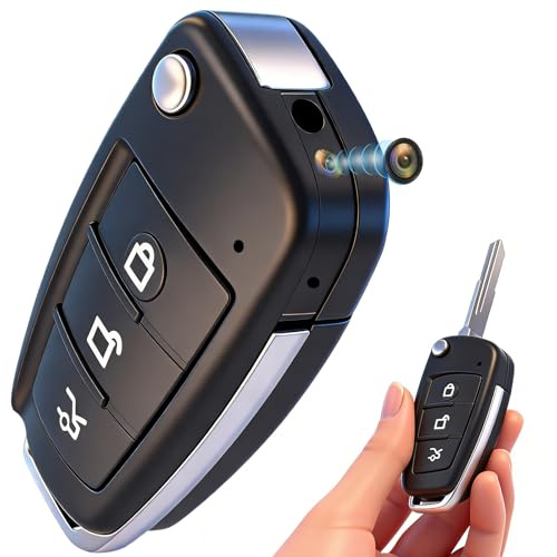 SecuraLen Mini Bodycam Kamera 1080P mit Nachtsicht & Bewegungserkennung | 1,5h Akku, TF, 120° Weitwinkel, IR-LEDs, Loop-Aufnahme, portable