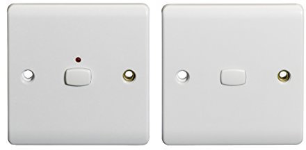 Energenie MIHO043 Alexa Compatible MiHome 2-Way Light Switch, 250 W, 240 V, White