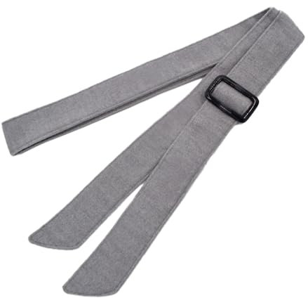 TeeYee Damen Mädchen 4.7cm Breite Winter Taille Band Wolle Vermischung Gürtel (L, hell grau)