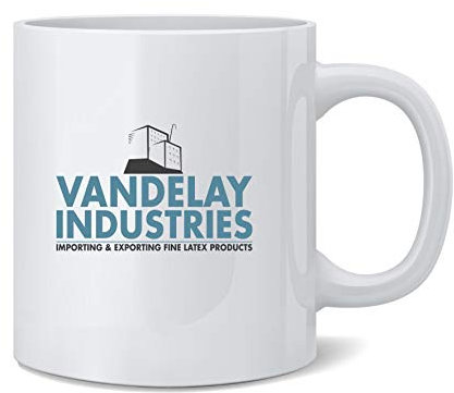 Poster Foundry Vandelay Industries Company Logo Ceramic Coffee Mug Tea Cup Fun Novelty Gift 12 oz