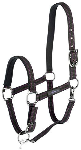 Pferdehalfter für Goleygo-System, schwarz/fuchsia, Pony