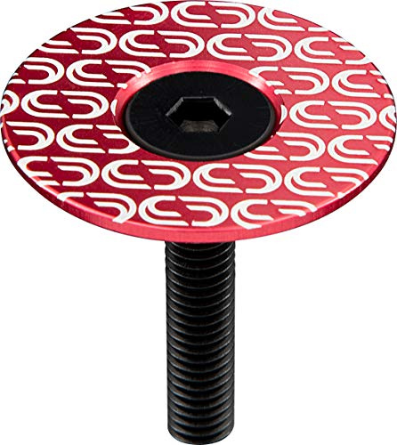 Deda Elementi Monza Top Cap, rot, Nicht zutreffend