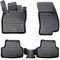 ELMASLINE 3D Gummimatten Set für Hyundai i20 (I) 2008-2014 | Extra hoher 5cm Rand | Fußmatten mit extra hohem Rand