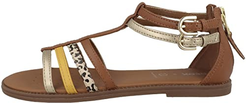 Geox Fille J Sandal Karly Girl Sandales, Caramel, 30 EU