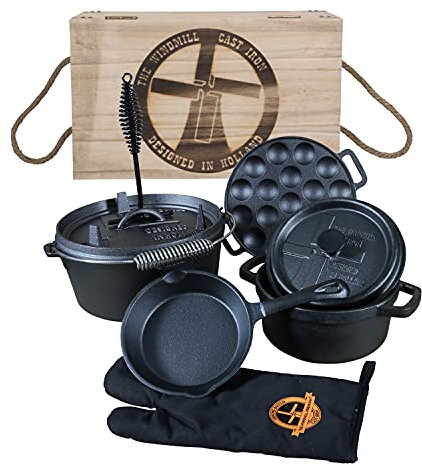 THE ORIGINAL Dutch Oven Starter Set in Transportkiste