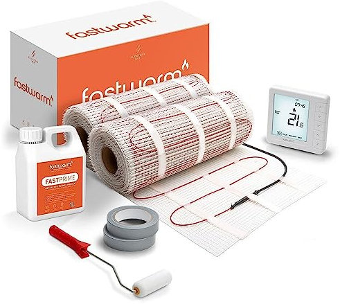 Fastwarm 150W Electric Underfloor Heating Sticky Mat Kit