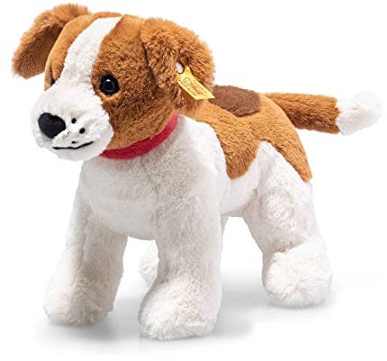 Steiff 067082 Snuffy Hund - 27 cm - braun/beige, Plüsch Bunt