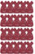SIQUK 20 Pezzi Fogli Abrasivi Carta Vetrata Mouse Triangoli Abrasivi Grana 80 Carta Abrasiva per Levigatrice Mouse Black Decker Detail Palm