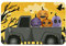 Eslifey Kürbisse Halloween mit LKW Indoor Türmatte, rutschfeste saugfähige Fußmatte Innen Fußmatten Bereich Teppich für Eingangsbereich, maschinenwaschbar Eingangsteppich Outdoor 20x47