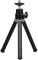 Mini treppiede portatile leggero mini treppiede regolabile in lega per proiettore fotocamera nero