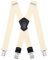 Dresime Bretelles Homme Larges Réglable Élastique Extra Fort 4 Robuste Clips, pour Hommes et femmes avec en forme X Design et Sangles Extra Larges -4cm