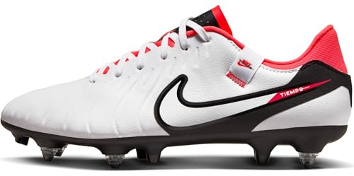 Nike Legend 10 Pro Fußballschuh White/Black-Bright Crimson 45,5