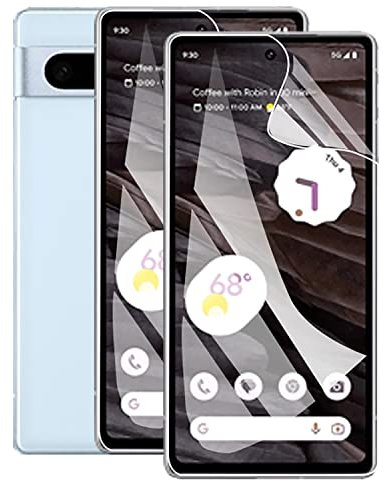 TMahhbid [2 pcs] Film Hydrogel pour Google Pixel 7a (6.1 Pouces), Haute Sensibilité film Flexible TPU Protecteurs d'écran [Pas de Verre Trempé]