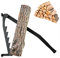 Manueller Holzspalter, Wandhalterung Manueller Holzspalter, Tragbarer Holz Brennholzspalter, Handholzspalter Spanmesser, Outdoor Anzündholz Spalten Werkzeug