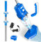 PoolyPoly Pool Vacuum Cleaner with Stronger Suction, Wireless Rechargeable Pool Cleaner, 1.8 Liters Filter, Handheld Vacuum Cleaner for Small Pools, Spas, Hot Tubs, Blue