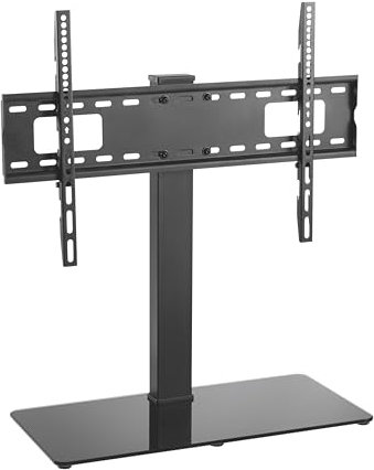 PureMounts Soporte de TV, Soporte, Soporte de TV Universal para 37-70 Pulgadas Samsung, LG, Philips, Panasonic y Muchos más, MAX. Vesa 600x400 & 40 kg, Negro