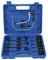ATF Gearbox Filling Adapter Set, 13PCS Transmission Fluid Filling Adapter ATF Adaptor Set Carbon Steel Transmission Oil Refill Fluid Pump Refilling Connector Tool
