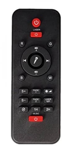 1pc Star Projector Night Light Galaxy Starry Night Lamp Remote Control Ocean Wave Projector Remote Control