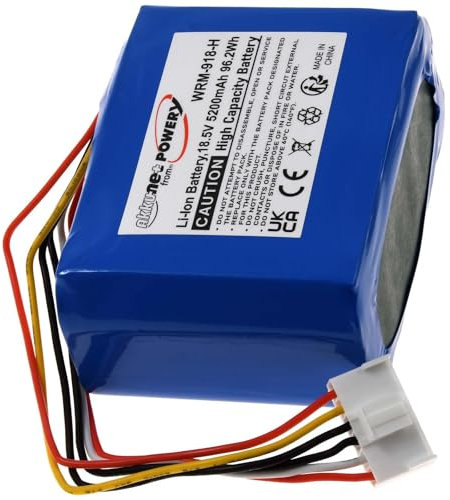 Batterie Li-ion pour robot tondeuse Robomow RK 1000, 18,5 V