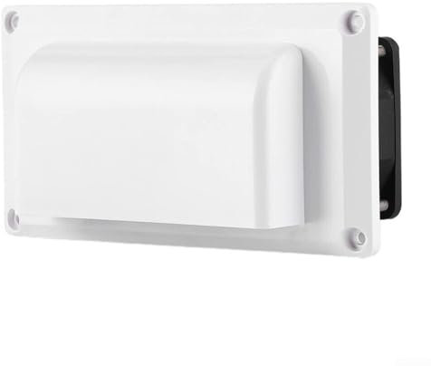 Ventilateur de ventilation latéral pour camping-car, caravane et caravane (blanc)
