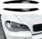 1 Paar Auto Scheinwerfer Augenlid Augenbrauen Trim Aufkleber für BMW X5 E70 08-13 Glanz Schwarz