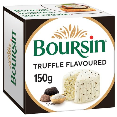Boursin Truffle Flavoured Soft French Cream Cheese 150g