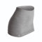 Tube Nierenwärmer Damen: Premium Rückenwärmer Rund-Strick, Bandeau-Top, Bauchwärmer & Rock, Für Alltag, Yoga & Sport, Shirtverlängerung, Stretch Schlauchrock, OEKO-TEX 100 (grey melange, S)