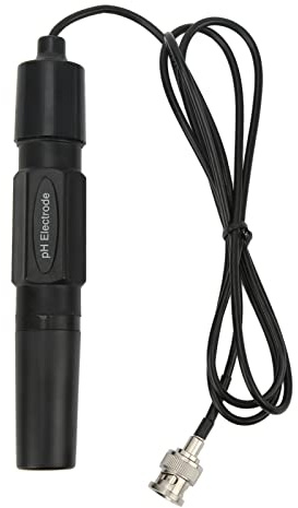 PH-Sonde-Sensor Hochgenaue Labor-Verbund-PH-Elektrode, PH-Messgerät, BNC-Stecker, wasserdicht, langlebige Ersatzteile für Labor-Wasserfisch-Becken, ABS-Material, 1,2 cm (2m)