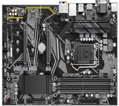 Placa Madre Fit For Deluxe B460 HD3 Admite VGA DVI HDMI CPU De Décima Generación