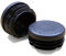 ajile Embout Rond à Ailettes en Plastique Noir pour Pied Tube de Chaise et Table de Diamètre EXTÉRIEUR 32 mm – Sachet de 10 Pièces – EPS132x10-FBA