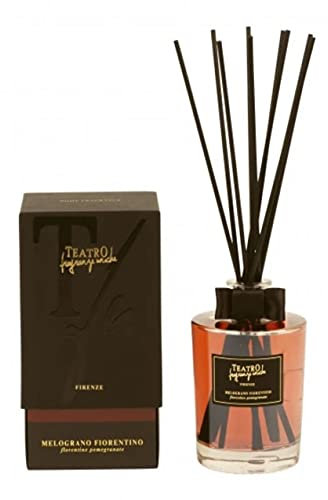 Teatro Fragranze Uniche - Melograno Fiorentino Diffusore 500 ml + Bastoncini New