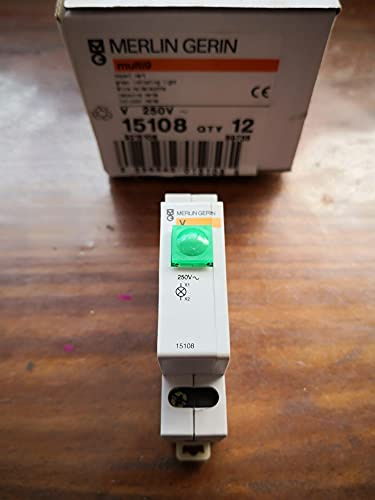 Merlin Gerin Interrupteur de circuit vert 250 V art. 15108