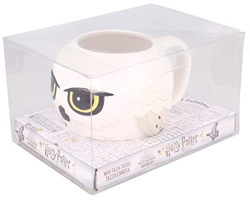 TAZA CERAMICA 3D 355 ML | EN CAJA REGALO HARRY POTTER