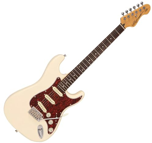 VINTAGE V60 Untersetzer-Serie E-Gitarre – VINTAGE White