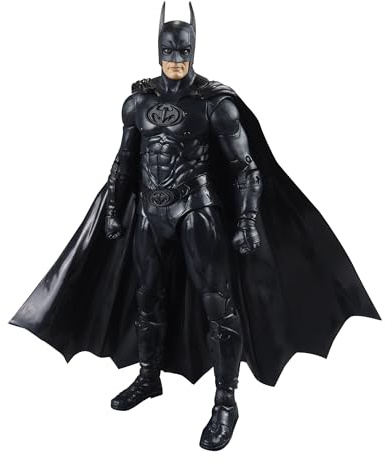 McFarlane Toys DC Multiverse Batman 17,8 cm Figur mit Mr. Freeze Build-A Teil, Ultra-Artikulation, Sammelkunstkarte und eisigen Effekten - Detailliertes dynamisches Duo Set für Sammler und DC-Fans