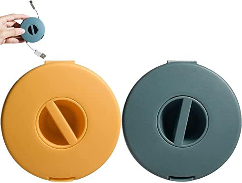 Portable and reusable cable clip headphone cable organizer cable management reel charger cord reel organizer, normal