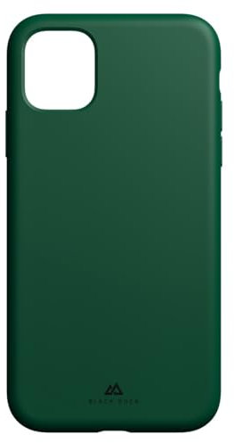 Black Rock Hülle für iPhone 11 (Wireless Charging kompatibel, slim, ultraslim, stabiler Rahmen, hochwertiges Cover, Handyhülle für iPhone 11, Case, Silikonhülle, Silikon) Forest Green
