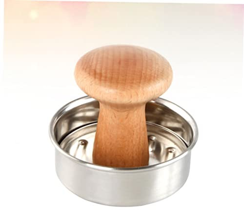YARNOW Edelstahl Burger Presse Presse Mould Maker Burger Maker Rindfleisch Maker Antihaft
