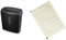 Hama Home N10CD 15L Aktenvernichter für Haus und Büro & Amazon Basics - Schmiermittelblätter für Aktenvernichter, 12er-Pack Automatisch, Mikroschnitt, Weiß