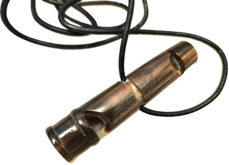 Sduxion Hundepfeife Gundog Trainingspfeife Büffelhorn Hundepfeife für Training