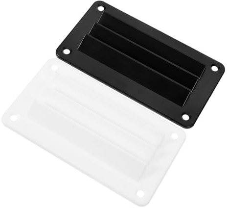 SOLUSTRE 2 Stück Rv Auspufffenster Rv Dachentlüftung Rv Entlüftungsgitter Abdeckung Rv Ac Entlüftungsauslass Für Klimaanlage Rv Entlüftung Klimaanlage Lüftungsgitter