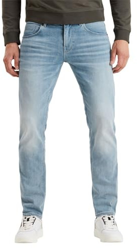 PME Legend Herren Jeans NIGHTFLIGHT - Low Waist - Regular Fit - Blau Grau