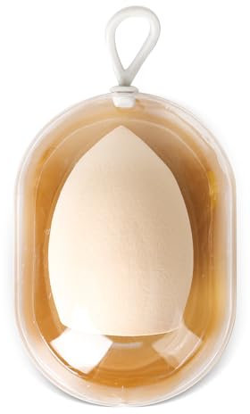 Makeup Sponge with Box - Soft Makeup Beauty Blender Sponge with Storage Case for Foundation and Makeup Blending, Wet & Dry Use, Storage & Portable
