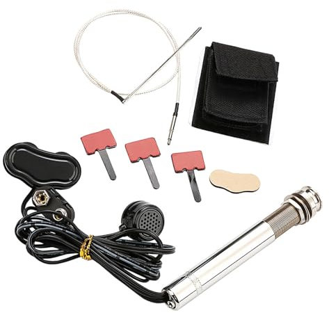 Stylo-tube pour guitare acoustique, micro, micro actif avec tige piézoélectrique