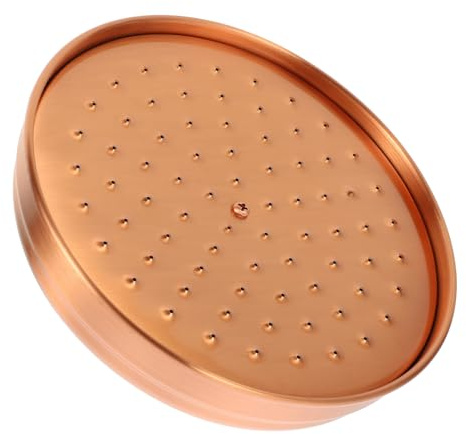 Soffione Doccia Fisso in Rame Rosso, Irroratore Bagno Moderno