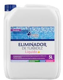 Eliminador de turbidez líquido Bosque Verde para Piscina Garrafa 5 L