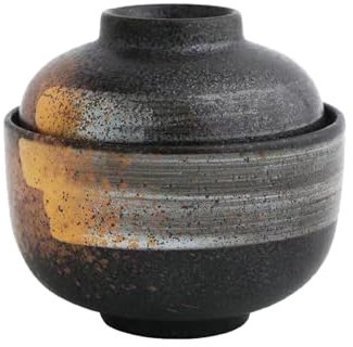 Japanese ceramic water-proof small stew pot, steam egg and dessert stew pot with lid for bird's nest - Jiyun